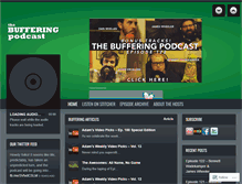 Tablet Screenshot of bufferingpodcast.com
